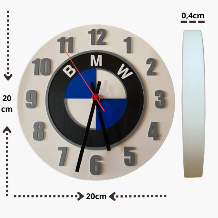 reloj de pared bmw regalo casa modelo