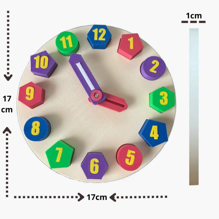 horloge murale cadeau mécanisme horloge puzzle