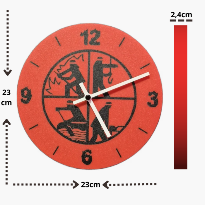 wall clock   dial   gift   precision   fire brigade