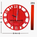 часы стена стиль подарок праздник модель точность феррари