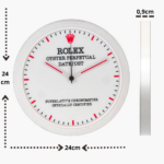 horloge murale rolex cadeau souvenir modèle