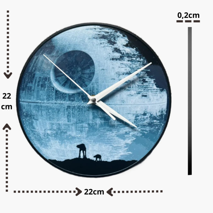 death star   wall clock   gift   holiday   home