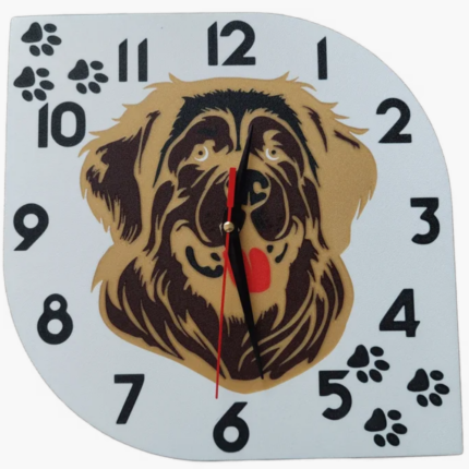 wall clock gift mechanism tibetan mastiff