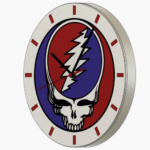 grateful dead   orologio da parete   regalo   vacanza   casa