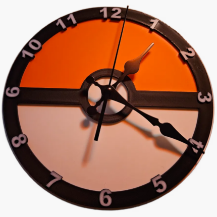 pokemon pokeball wall clock accuracy gift model