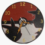 horloge pokemon fête cadeau souvenir mur