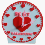 valentime desk tabletop clock wall clock gift mechanism