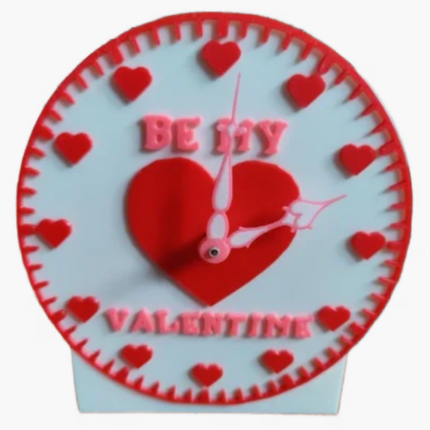 valentime desk tabletop clock wall clock gift mechanism