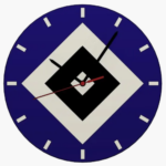 hsv logo wall clock gift holiday home