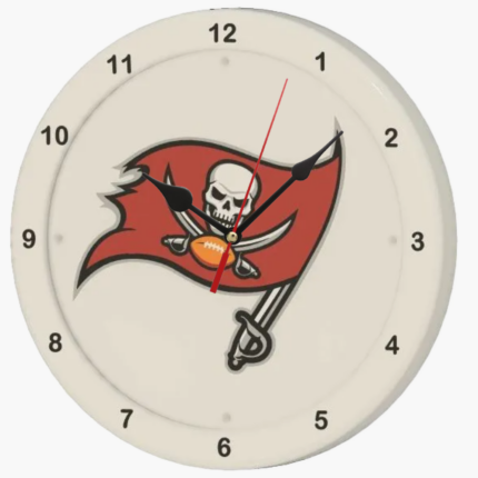 tampa bay buccaneers uhr wanduhr geschenk urlaub zuhause