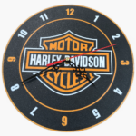 harley davidson horloge horloge murale cadeau fête maison