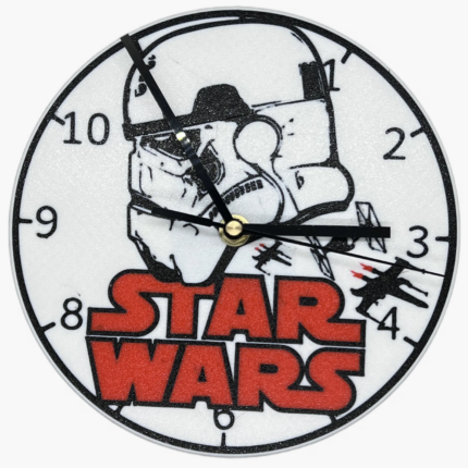 horloge mur style cadeau célébration modèle précision star wars