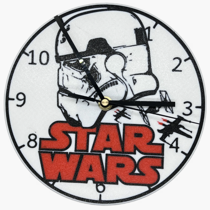 reloj de pared star wars