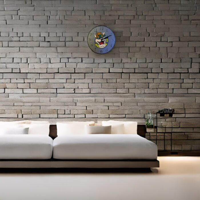 reloj de pared bowser