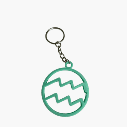 aquarius keychain.