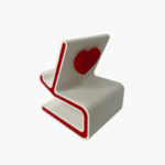 smartphone stand heart