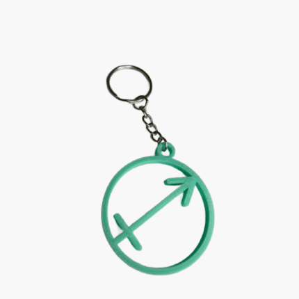 sagittarius keychain