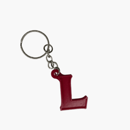 alphabet letters keychain l