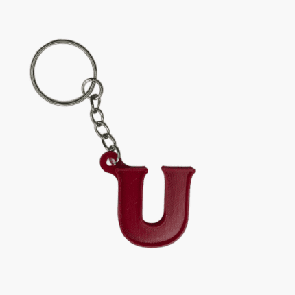 alphabet letters keychain u