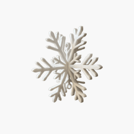 flocon de neige de noël