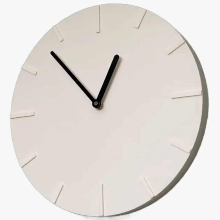 White wall clock-2