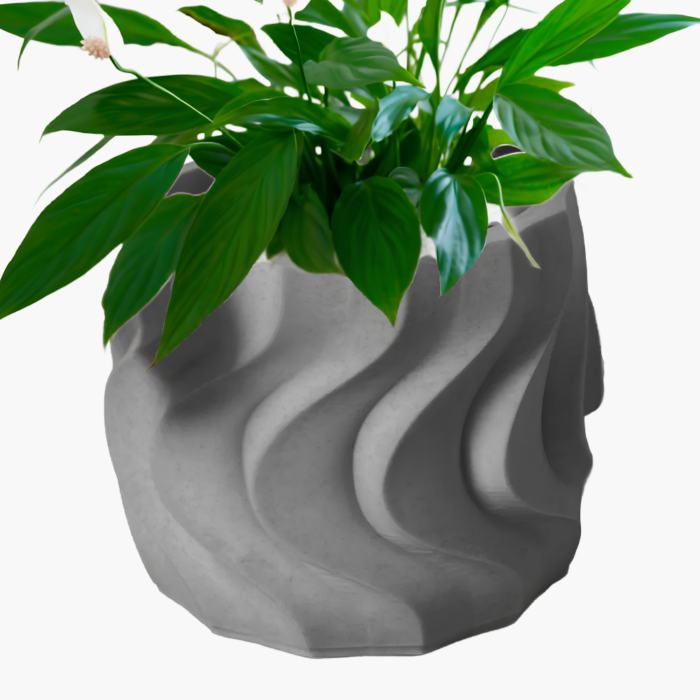 Modern flower pot