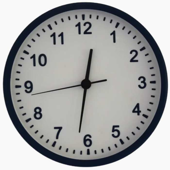 Modern wall clock