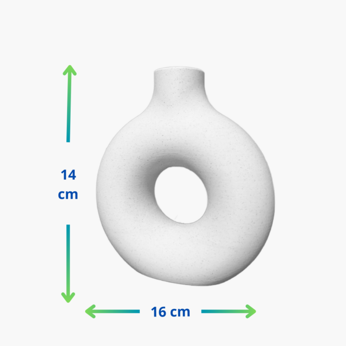 Runde Vase